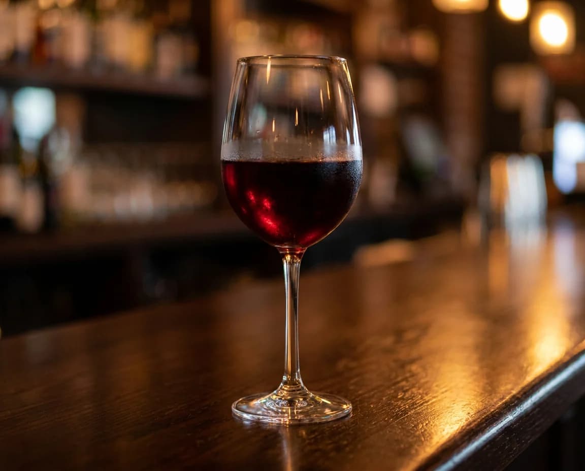 Glass of wine